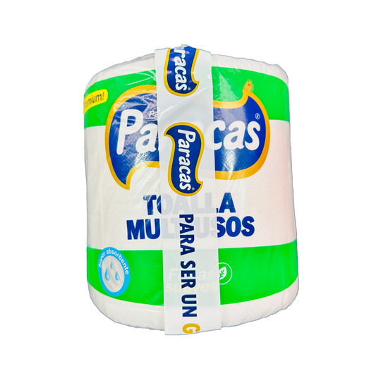 PAPEL TOALLA PARACAS MULTIUSOS FIBRAS SUAVES