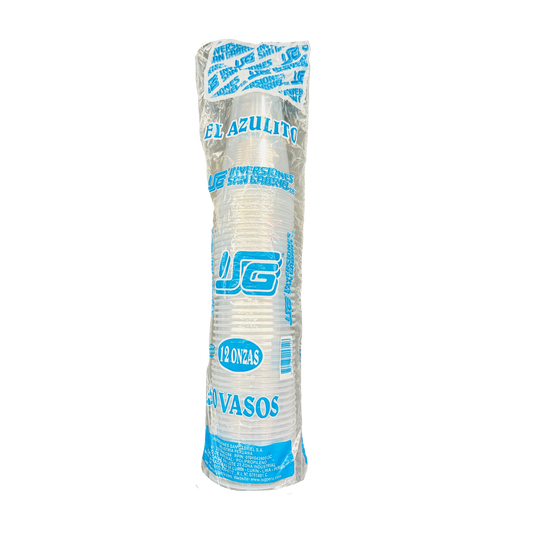 VASO 12 ONZAS TRANSPARENTE P/50 SAN GABRIEL